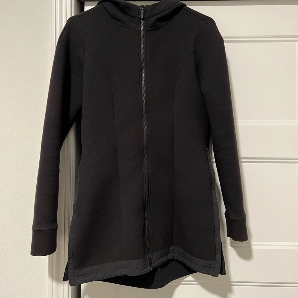 Lululemon Long Black Zip Up Sweatshirt